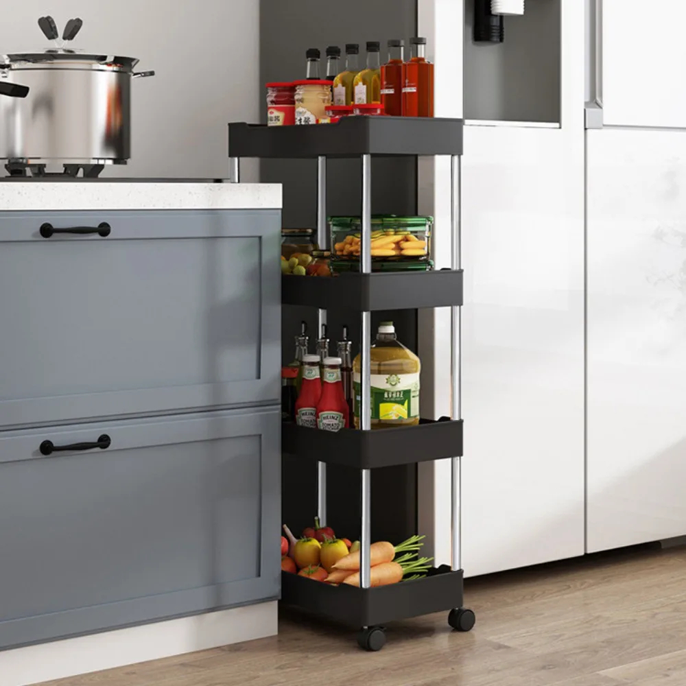 Multi-Purpose 4 Layer Trolly Rack